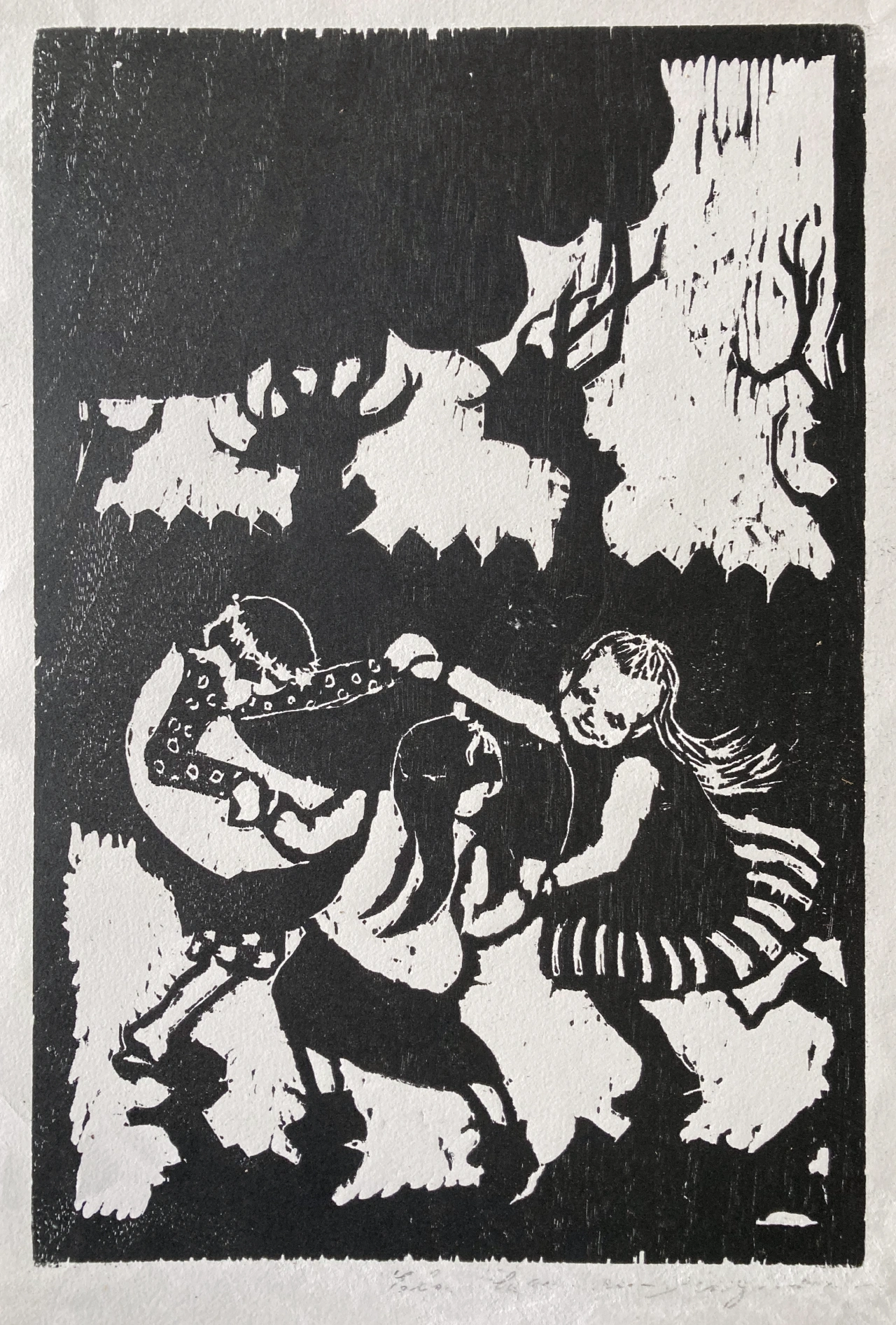 Children by Elsa Haensgen-Dingkuhn (1898-1991)