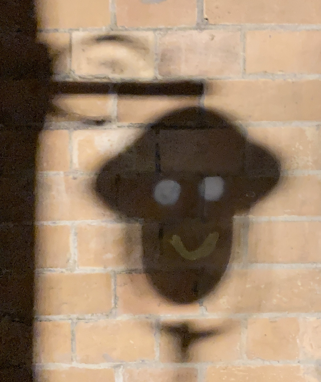 Street art with shadows