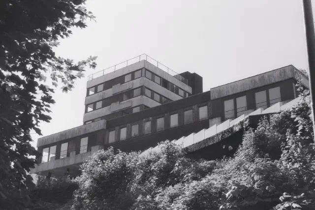Brutalistische Architektur in Bad Driburg
