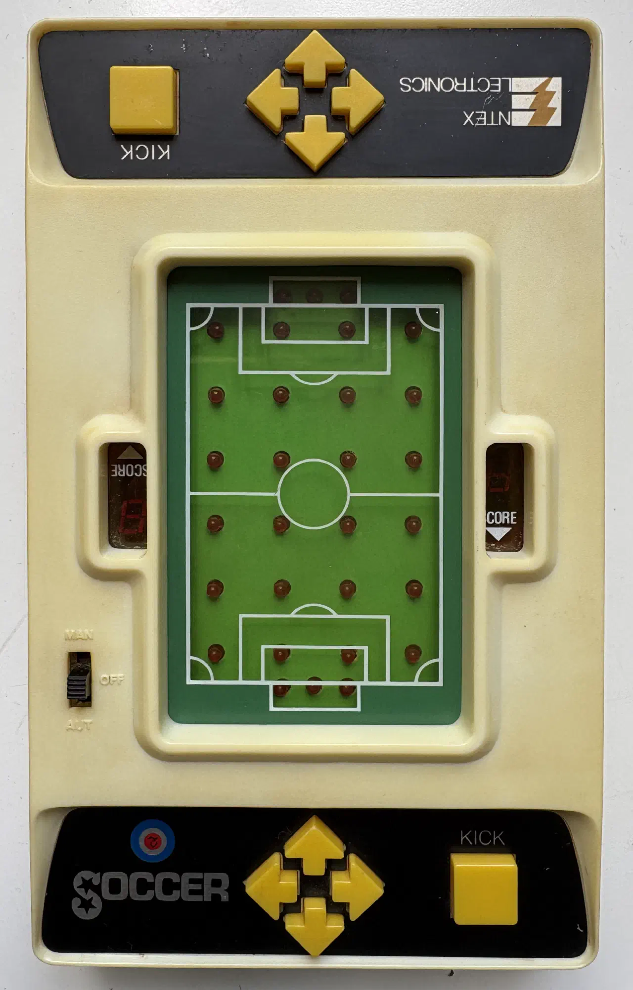 Entex Soccer: Ein Handheld-Spiel aus dem Jahr 1979
