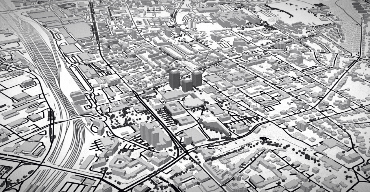 Never Built Göttingen in 3D