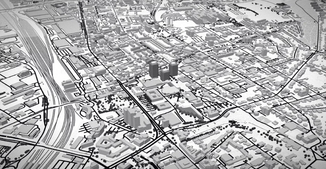 Never Built Göttingen in 3D