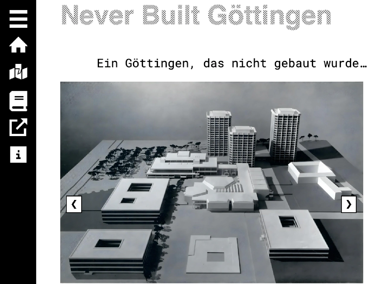 Never Built Göttingen