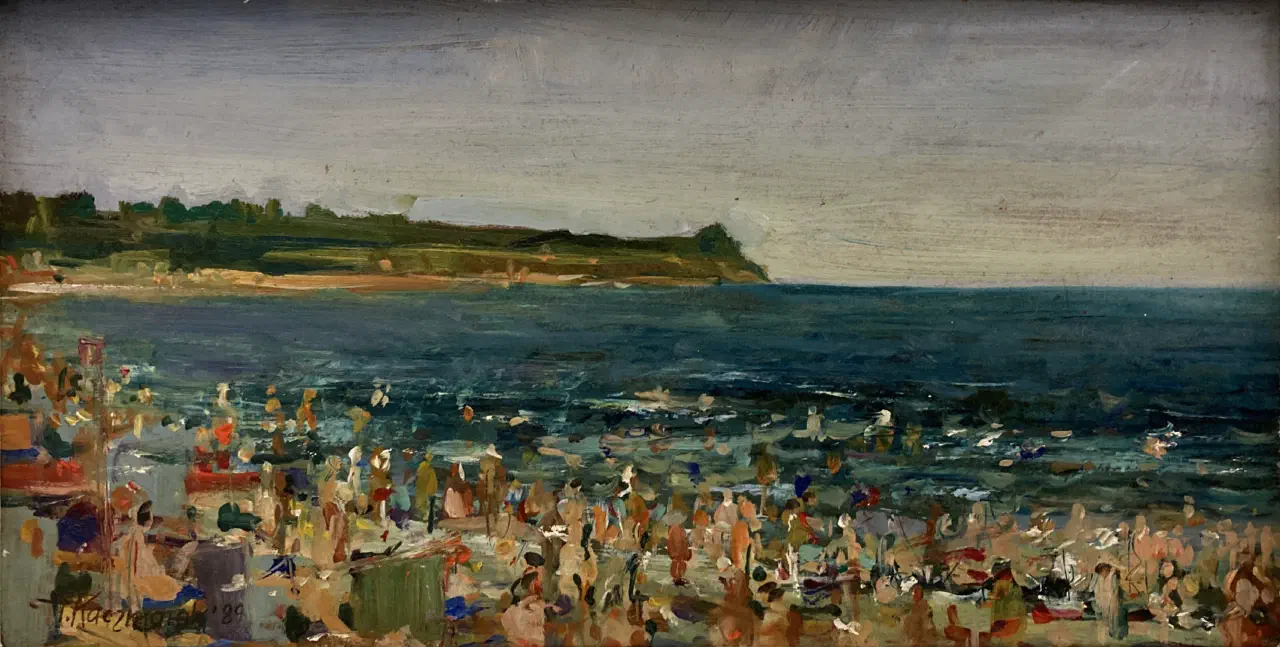Painting by Tadeusz Kaczmarek (1937-2006)