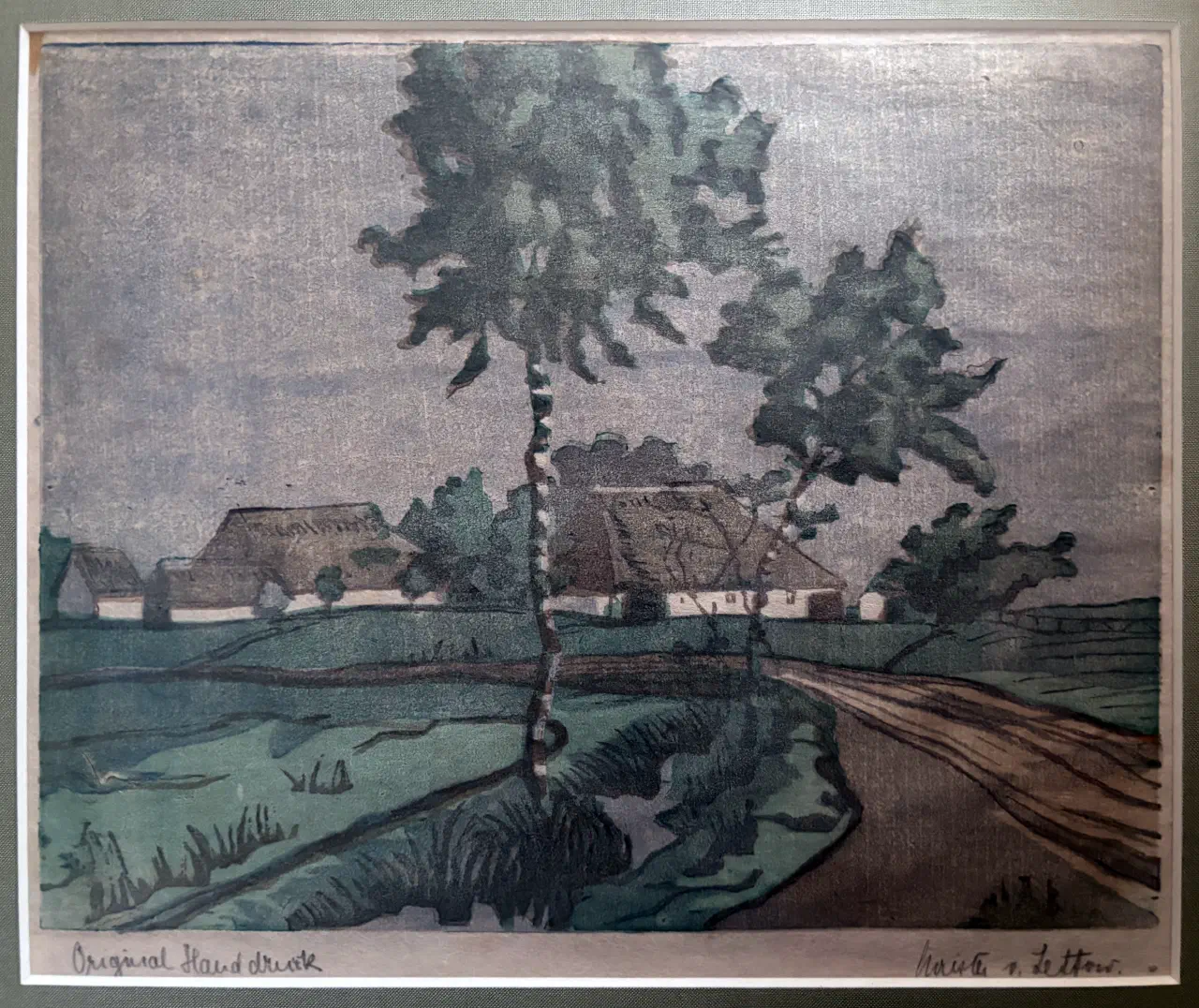 Holzschnitt von Christa von Lettow-Vorbeck (1881-1945)
