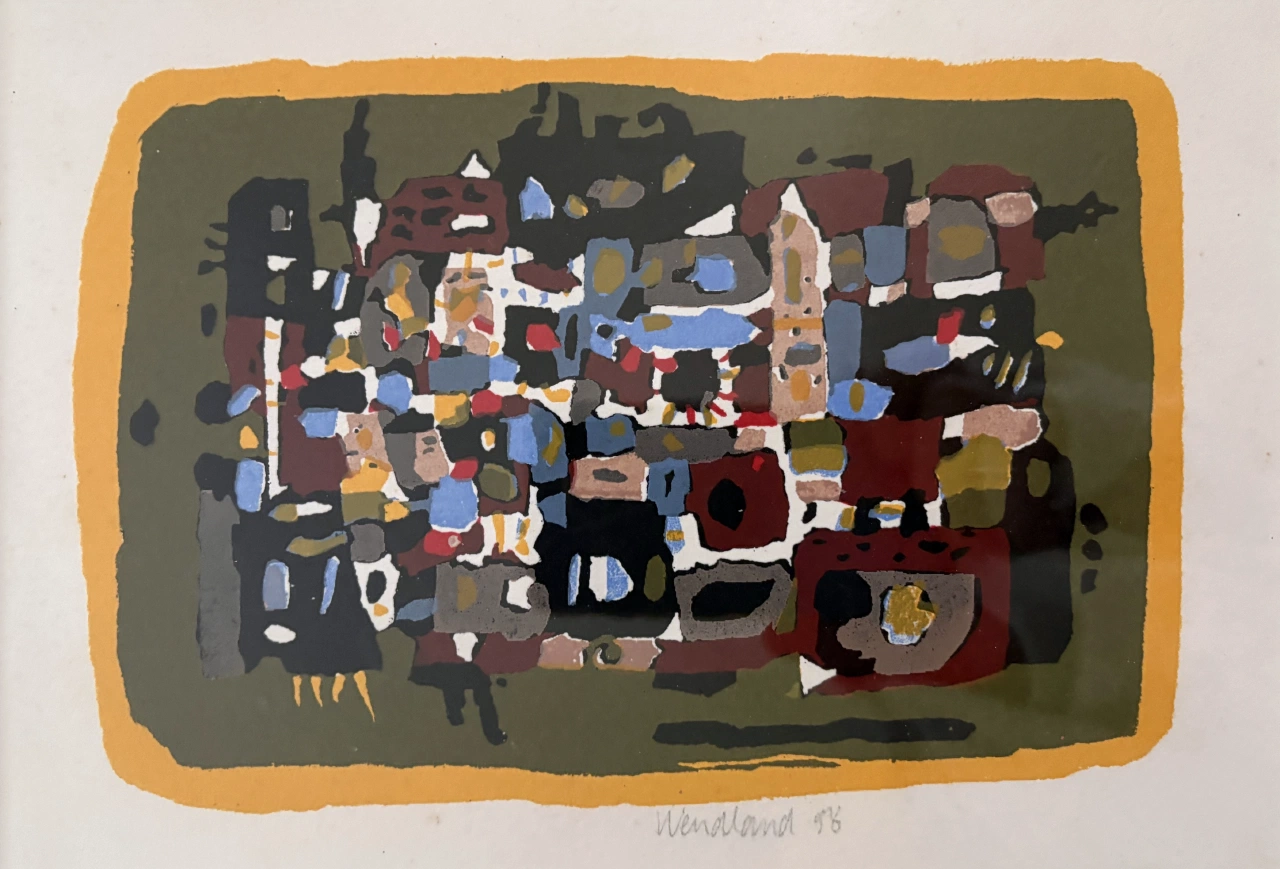 Serigrafie von Gerhard Wendland (1910 - 1986)