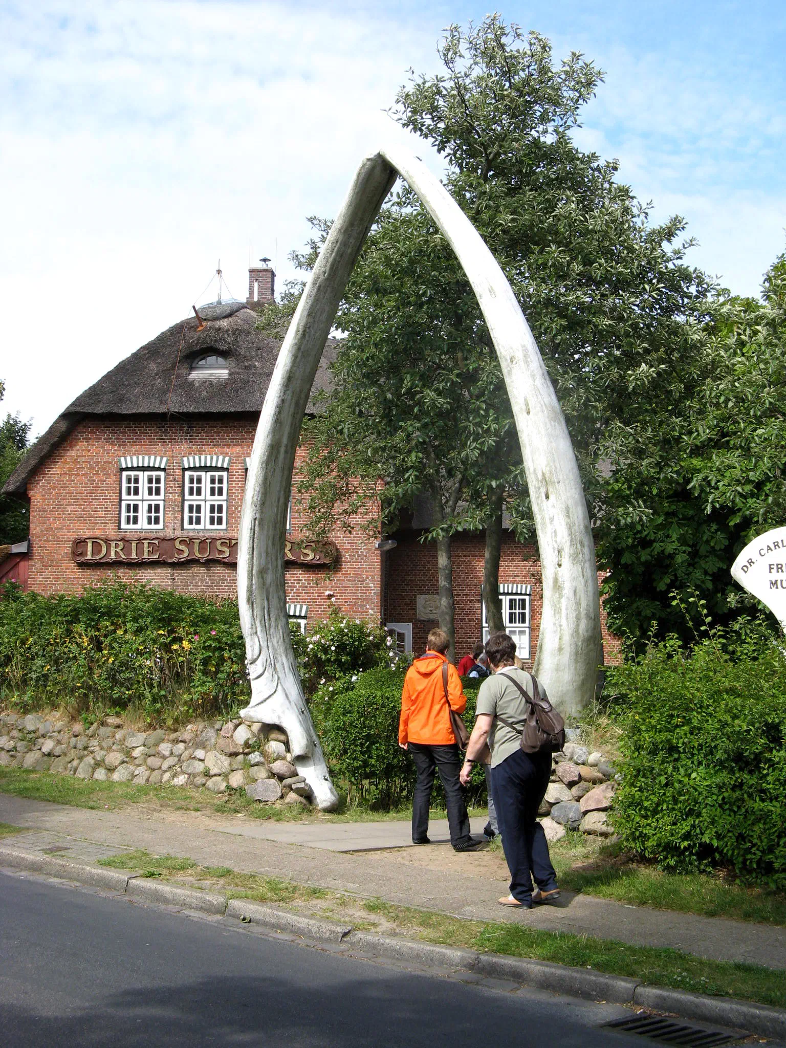 Portal des Dr.-Carl-Häberlin-Friesenmuseum in Wyk auf Föhr